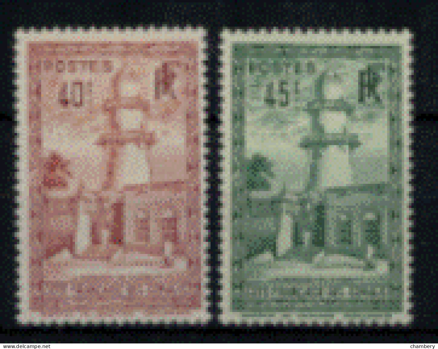 France - Somalies - "Mosquée De Djibouti" - Série Neuve 2** N° 177 à 178 De 1939/40 - Neufs