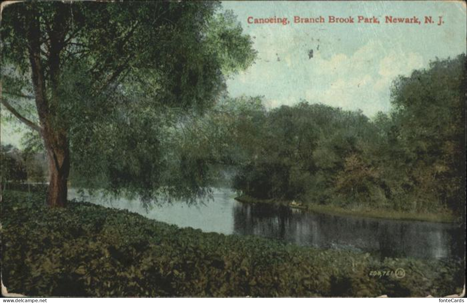 11036013 Brook_Park Newark N. J. Canoeing Branch - Altri & Non Classificati