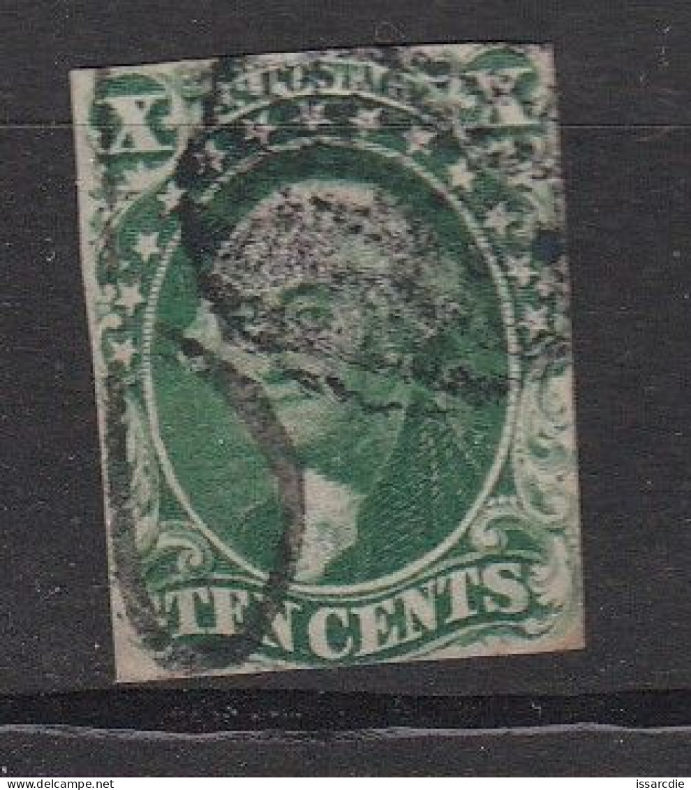 Etats-Unis George Washington 10 C Vert - Used Stamps
