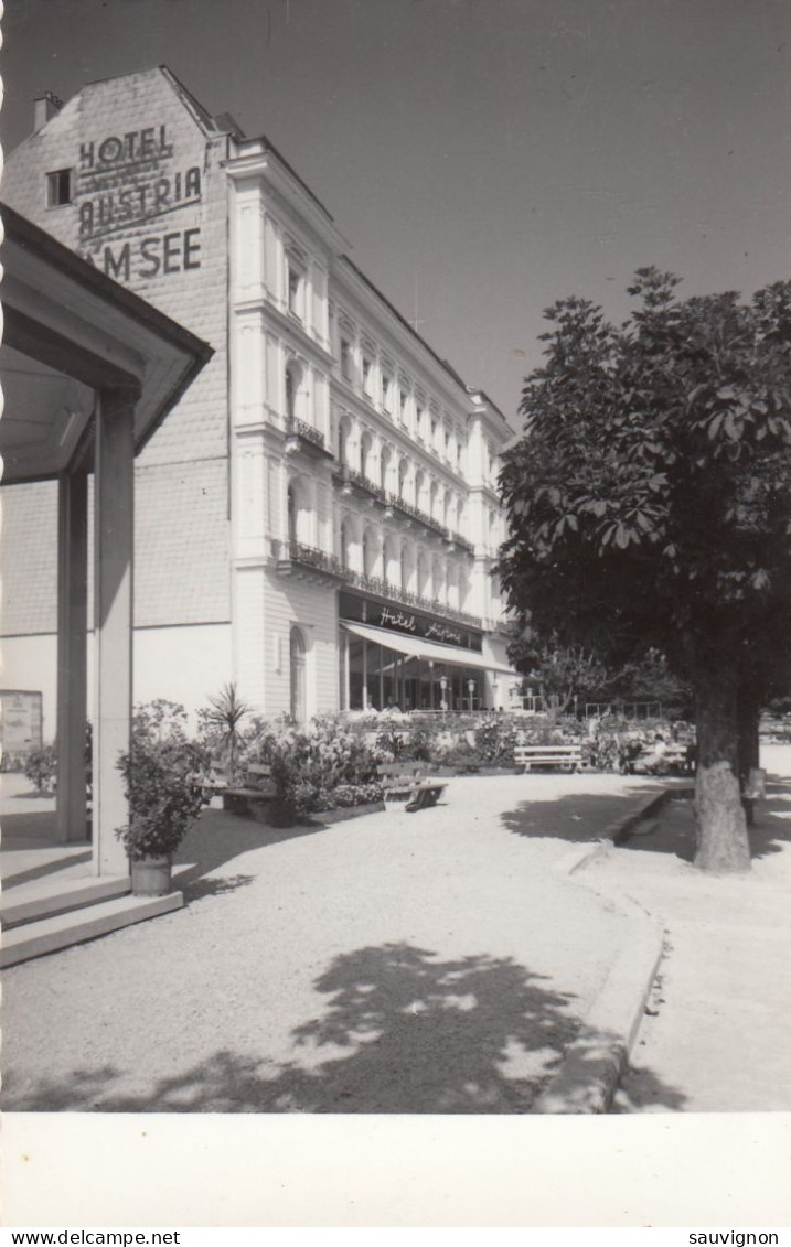 Gmunden Am Traunsee, Salzkammergut. Hotel Austria Am See, 1952 - Gmunden