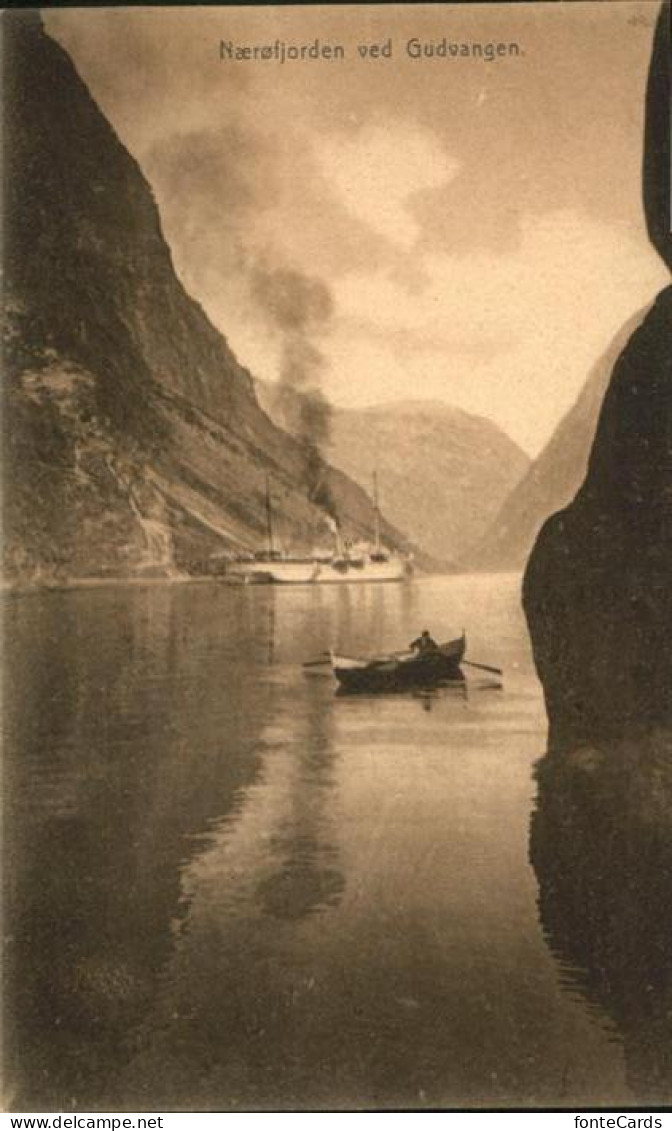 11035966 Gudvangen Norwegen Narofjorden Dampfer Boot Norwegen - Norvège