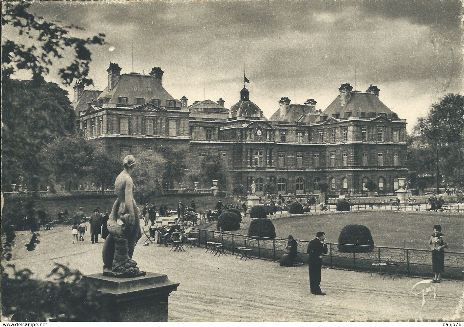 Paris (75) - Jardin Du Luxembourg Et Palais Du Sénat - Parks, Gardens