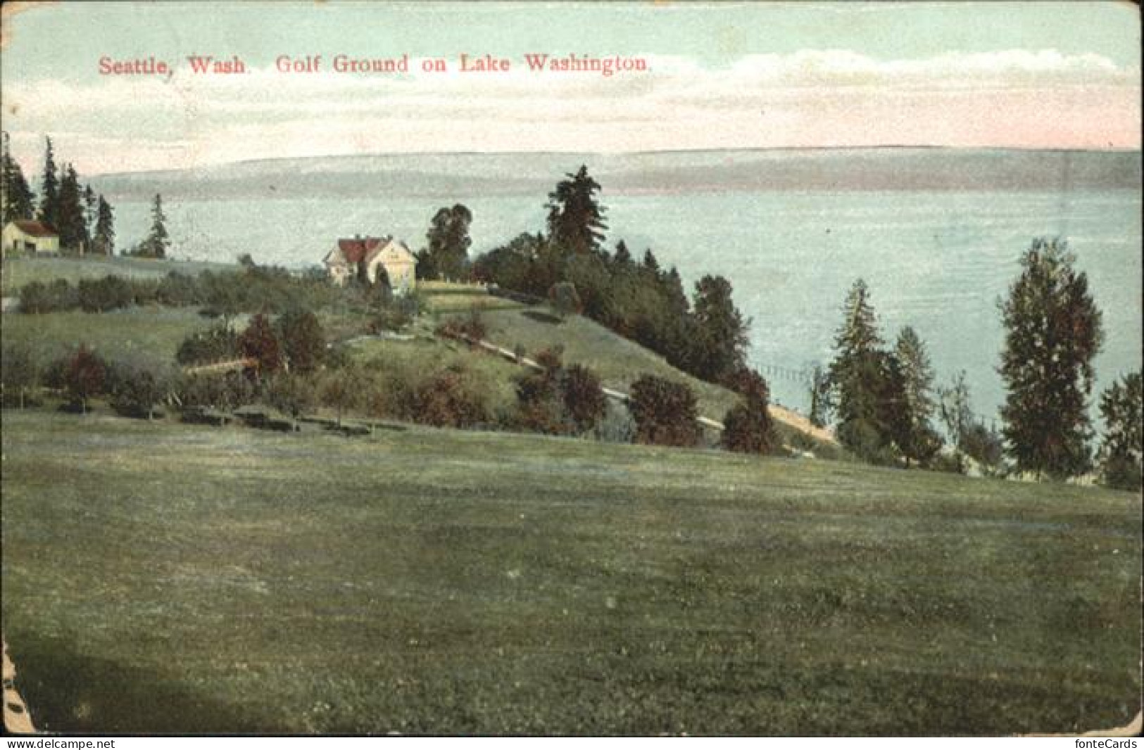11035953 Seattle Golf Ground On Lake Washington - Other & Unclassified