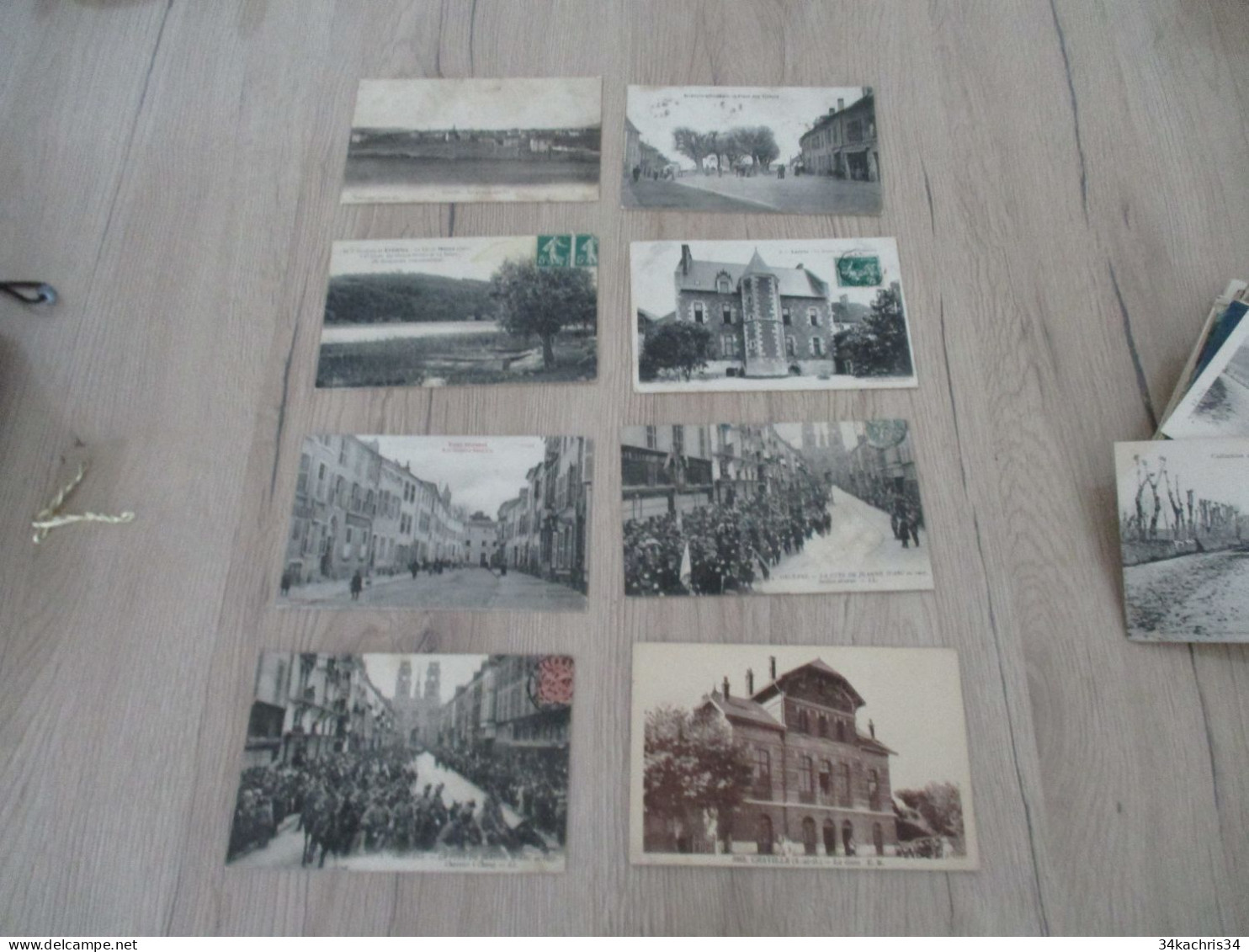 N°1 Déstockage Collection énorme CPA Cartes Postales 100 CPA Différentes Petites Et Moyennes Cartes Pas De Drouille - 100 - 499 Karten