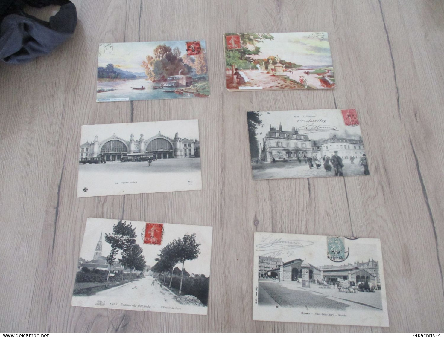 N°1 déstockage collection énorme CPA cartes postales 100 CPA différentes petites et moyennes cartes pas de drouille