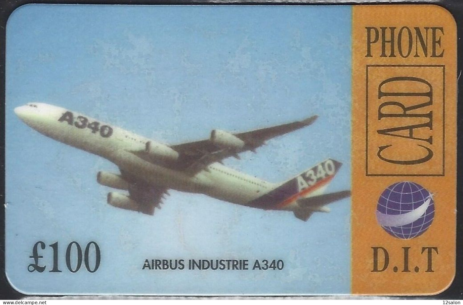 TELECARTE THEME AVIATION AVION PLANE - Airplanes