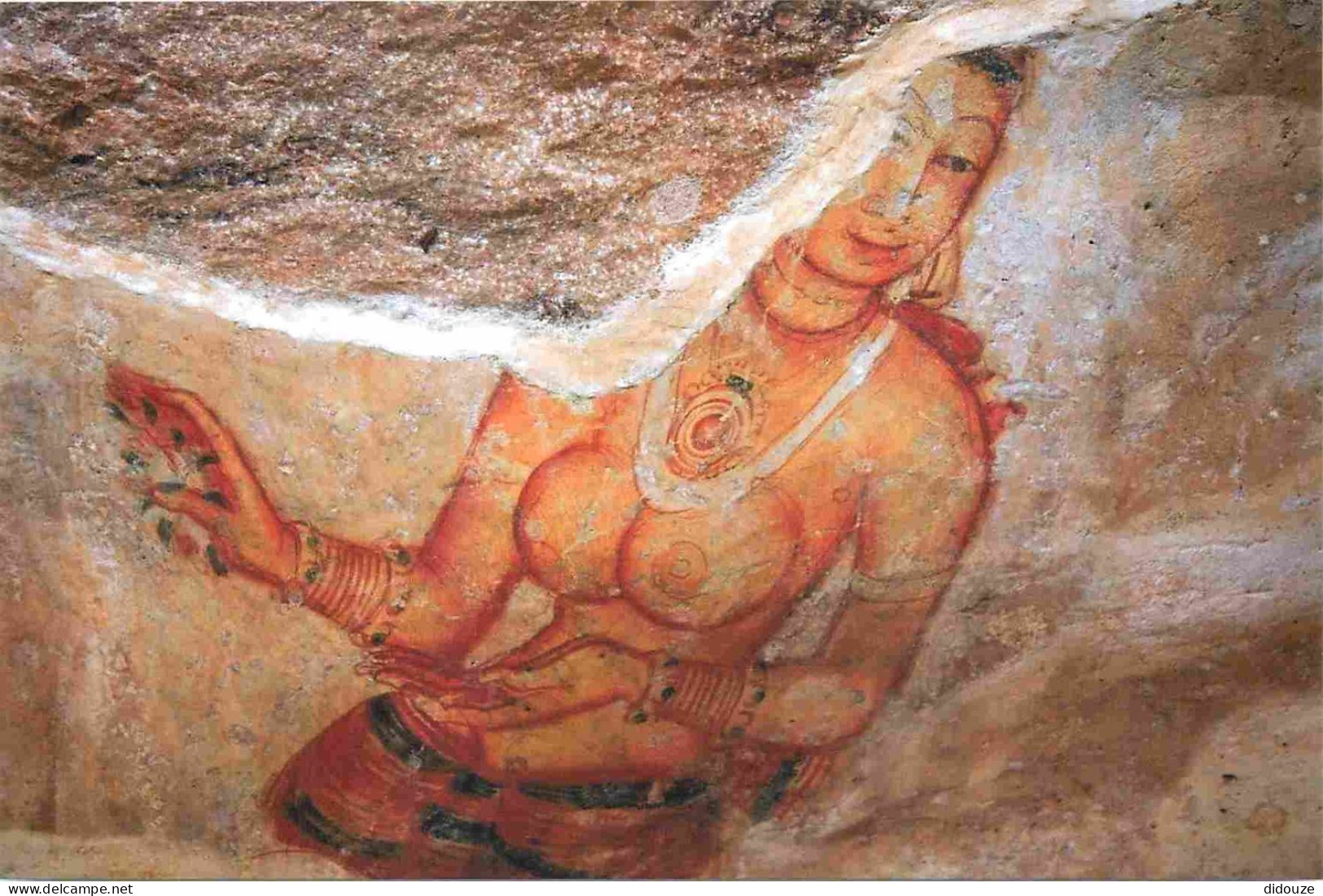 Sri Lanka - Sigiriya - Fresques De Sigiriya - Art - Peinture - Femme Aux Seins Nus - CPM - Carte Neuve - Voir Scans Rect - Sri Lanka (Ceylon)