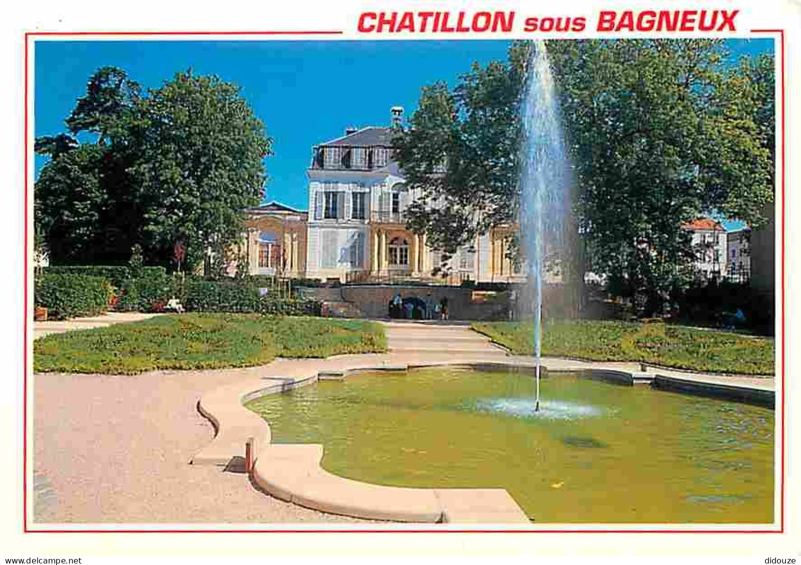 92 - Chatillon Sous Bagneux - Le Parc Des Sarments - Jet D'eau - Carte Neuve - CPM - Voir Scans Recto-Verso - Other & Unclassified