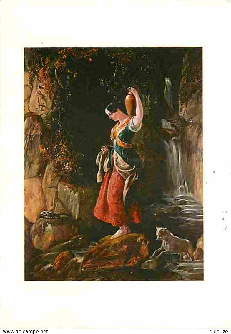 Art - Peinture - Daniel Maclise - Waterfall At St Nighton's Keive Near Tintagel - Cornwall - CPM - Voir Scans Recto-Vers - Peintures & Tableaux