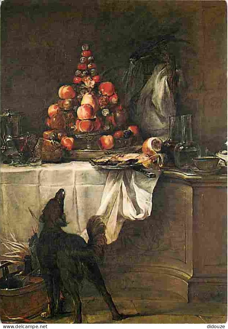 Art - Peinture - Jean-Baptiste Chardin - Le Buffet - Carte Neuve - Musée Du Louvre - CPM - Voir Scans Recto-Verso - Peintures & Tableaux
