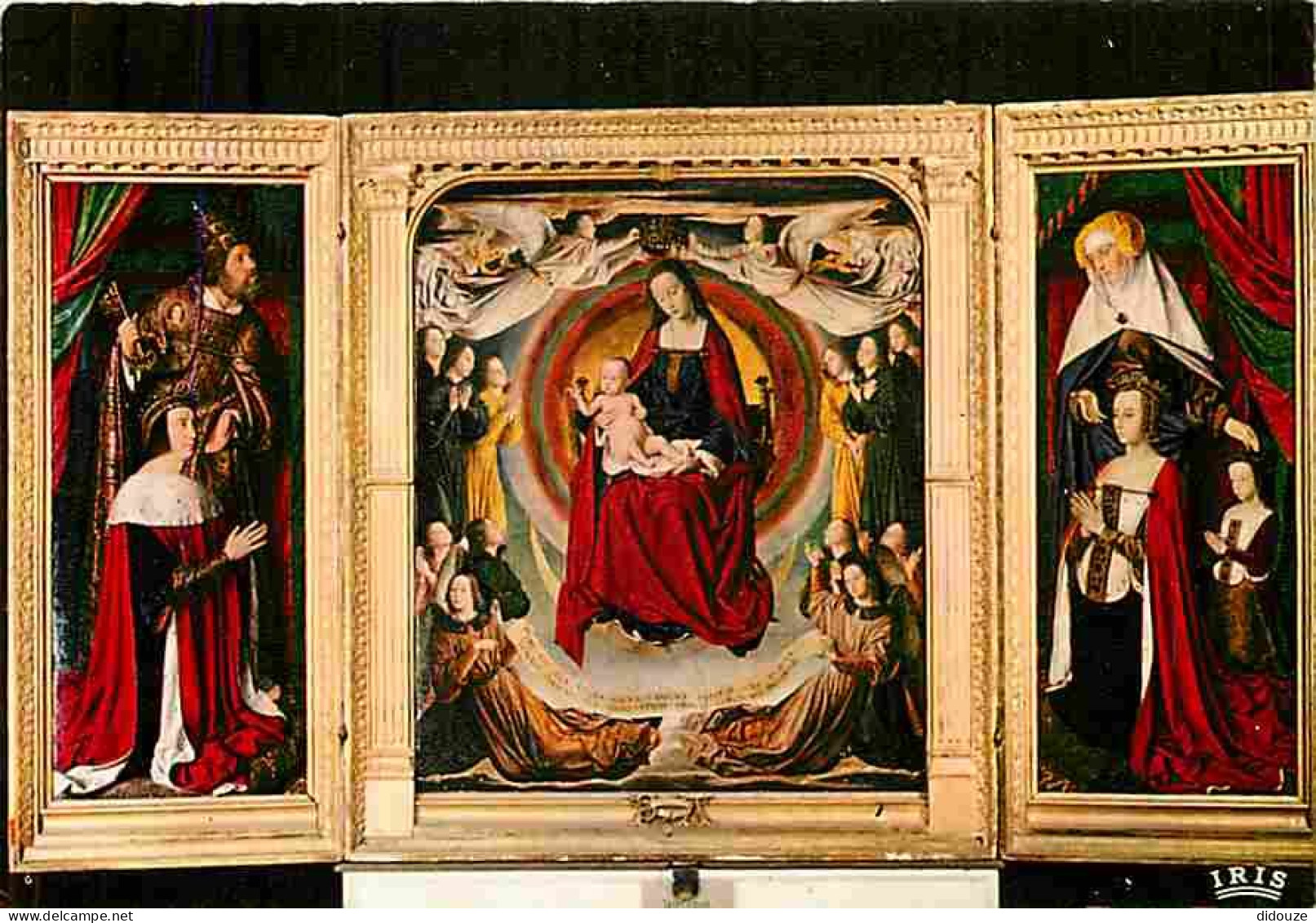 Art - Peinture Religieuse - Moulins - Triptyque Du Maitre De Moulins - CPM - Voir Scans Recto-Verso - Paintings, Stained Glasses & Statues