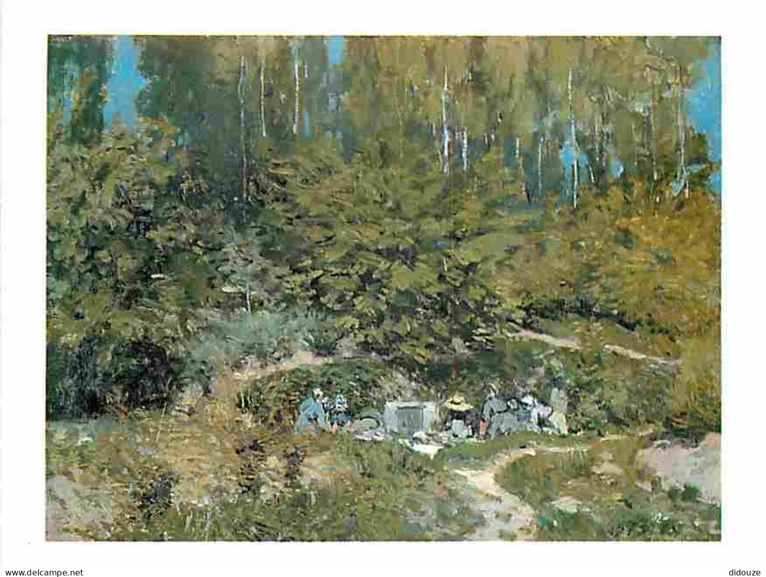 Art - Peinture - Alfred Sisley - Les Lavandières - CPM - Voir Scans Recto-Verso - Schilderijen