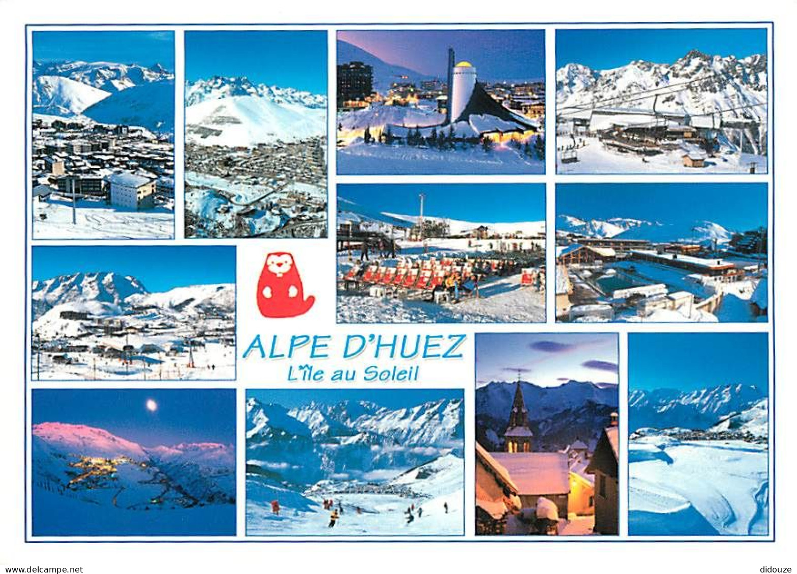 38 - Alpe D'Huez - Multivues - Hiver - Neige - CPM - Voir Scans Recto-Verso - Other & Unclassified