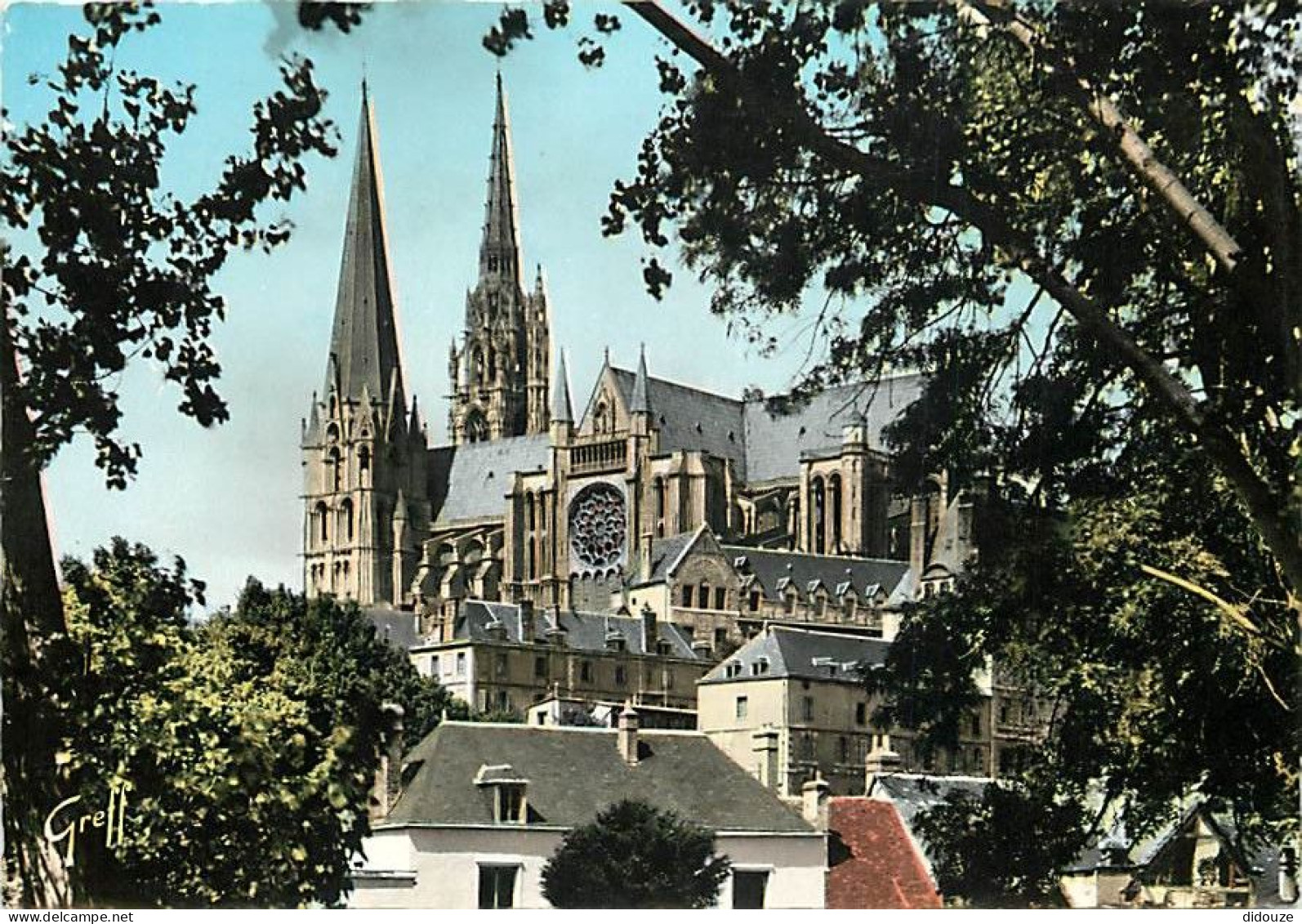 28 - Chartres - Cathédrale Notre Dame - Côté Sud - Mention Photographie Véritable - CPM - Carte Neuve - Voir Scans Recto - Chartres