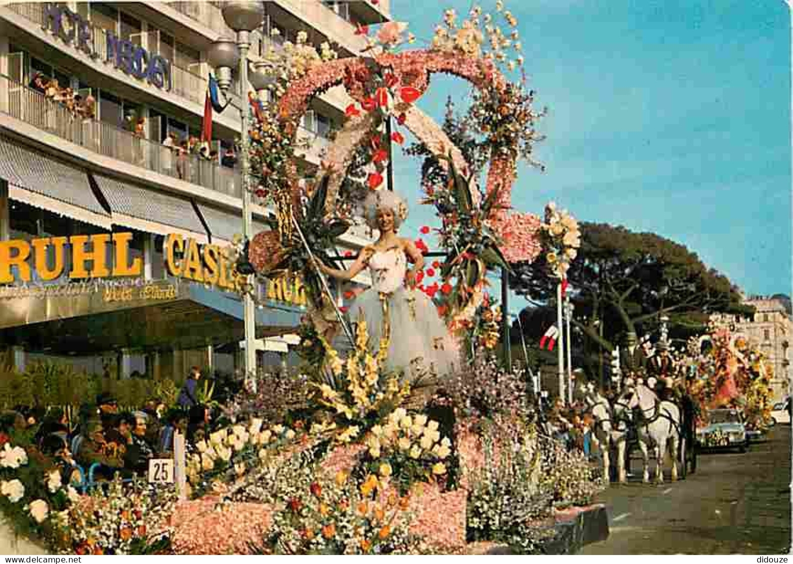 06 - Nice - Carnaval De Nice - Un Char Du Corso Fleuri - CPM - Voir Scans Recto-Verso - Carnival