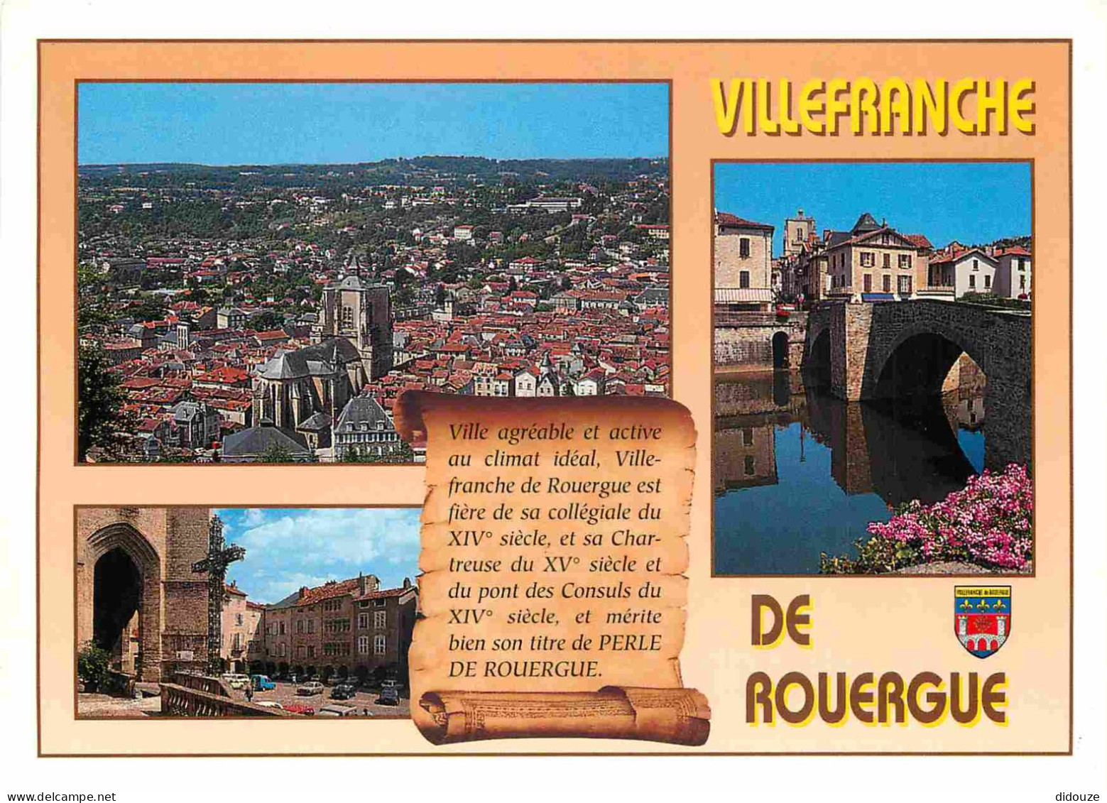 12 - Villefranche De Rouergue - Multivues - CPM - Voir Scans Recto-Verso - Villefranche De Rouergue