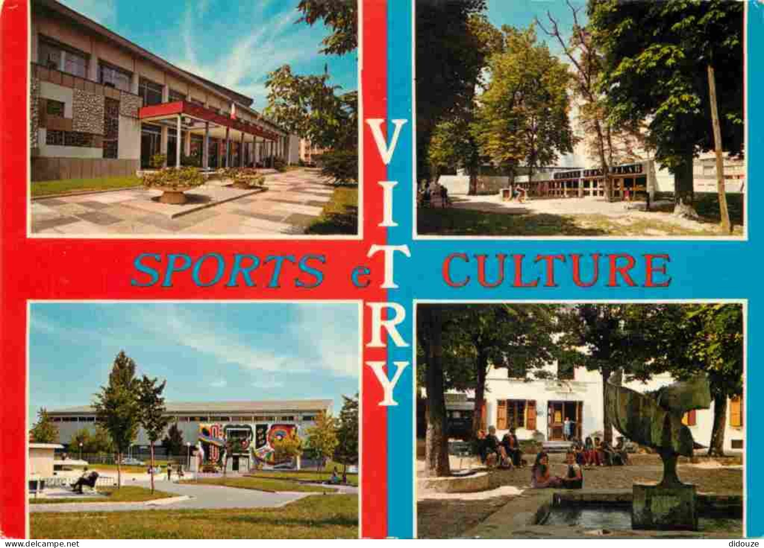 94 - Vitry Sur Seine - Sports Et Culture - Multivues - CPM - Voir Scans Recto-Verso - Vitry Sur Seine