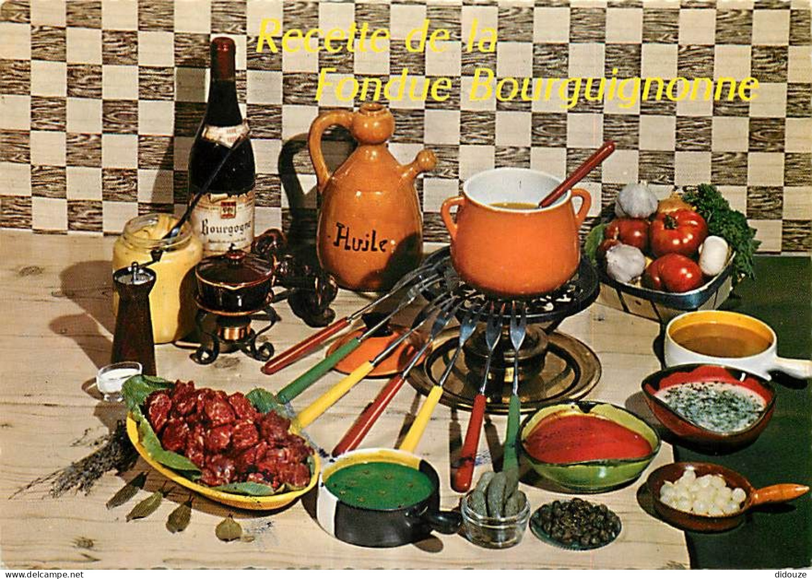 Recettes De Cuisine - Gastronomie - CPM - Voir Scans Recto-Verso - Recipes (cooking)