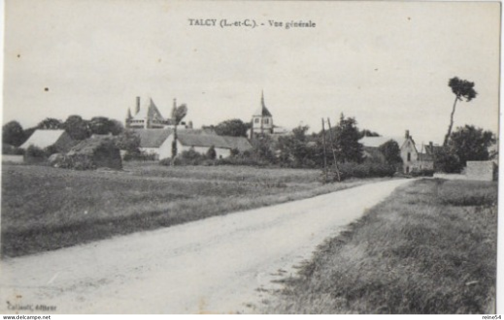 41 TALCY (Loir Er Cher) Vue Générale Edit. Callault (église-château) - Other & Unclassified