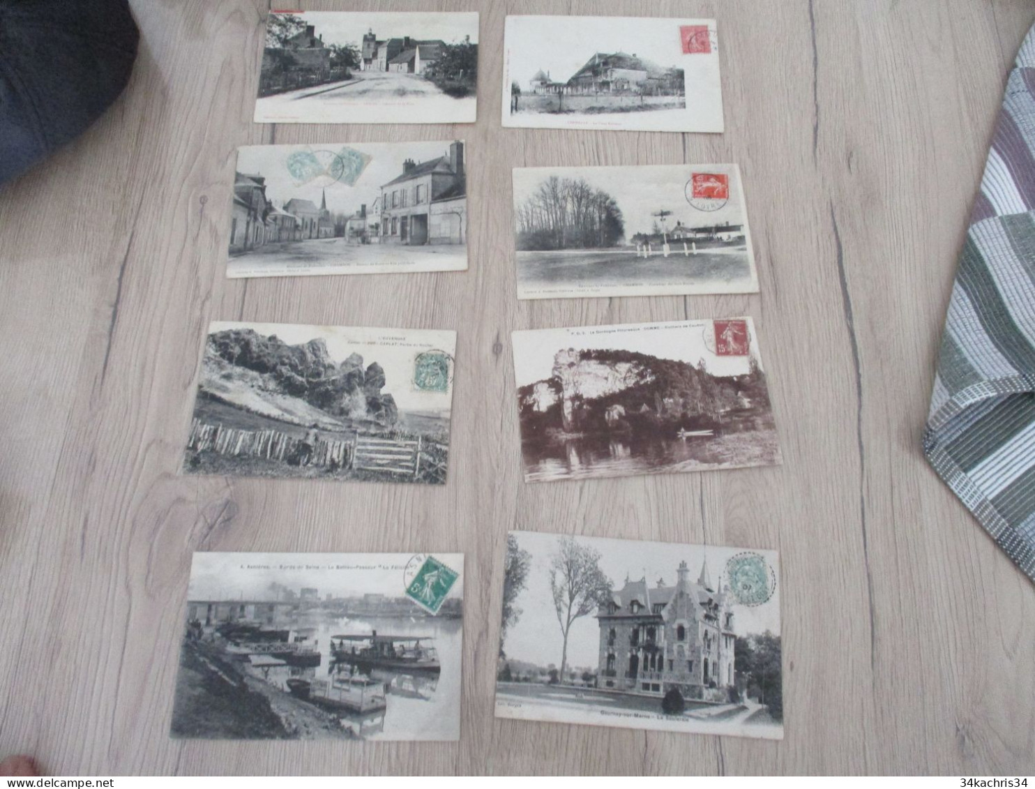 N°2 Déstockage Collection énorme CPA Cartes Postales 100 CPA Différentes Petites Et Moyennes Cartes Pas De Drouille - 100 - 499 Postcards