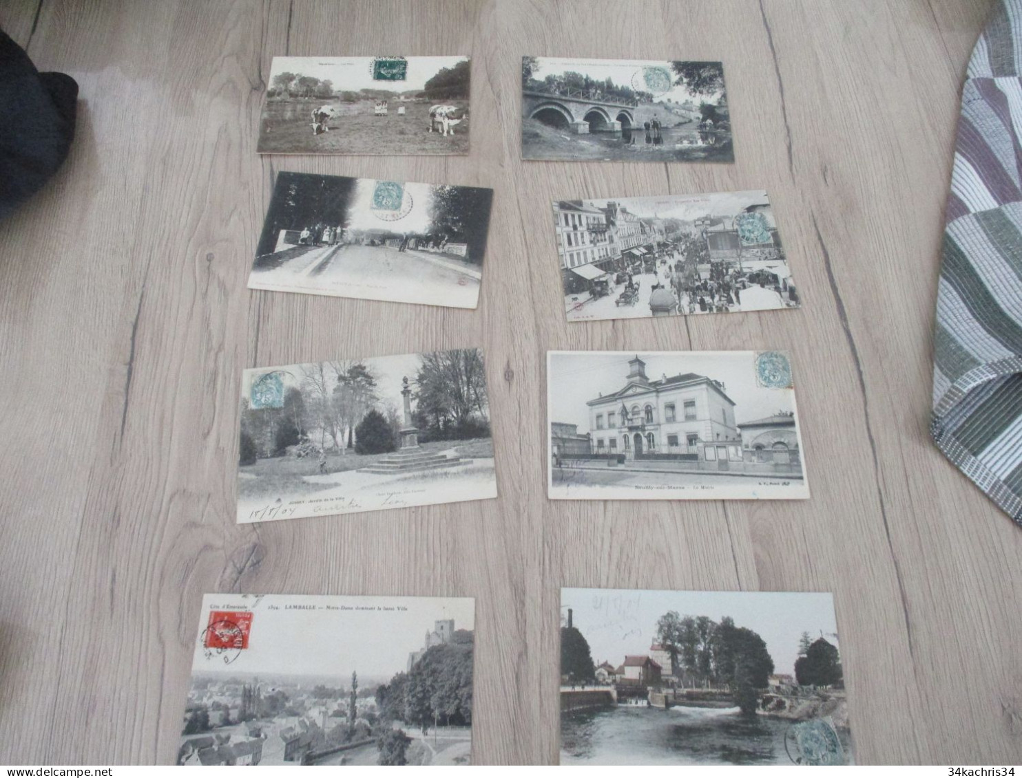 N°2 Déstockage Collection énorme CPA Cartes Postales 100 CPA Différentes Petites Et Moyennes Cartes Pas De Drouille - 100 - 499 Postcards
