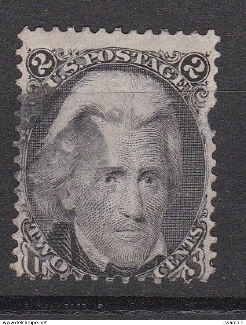 Etats-Unis Jackson 2 C Noir - Used Stamps