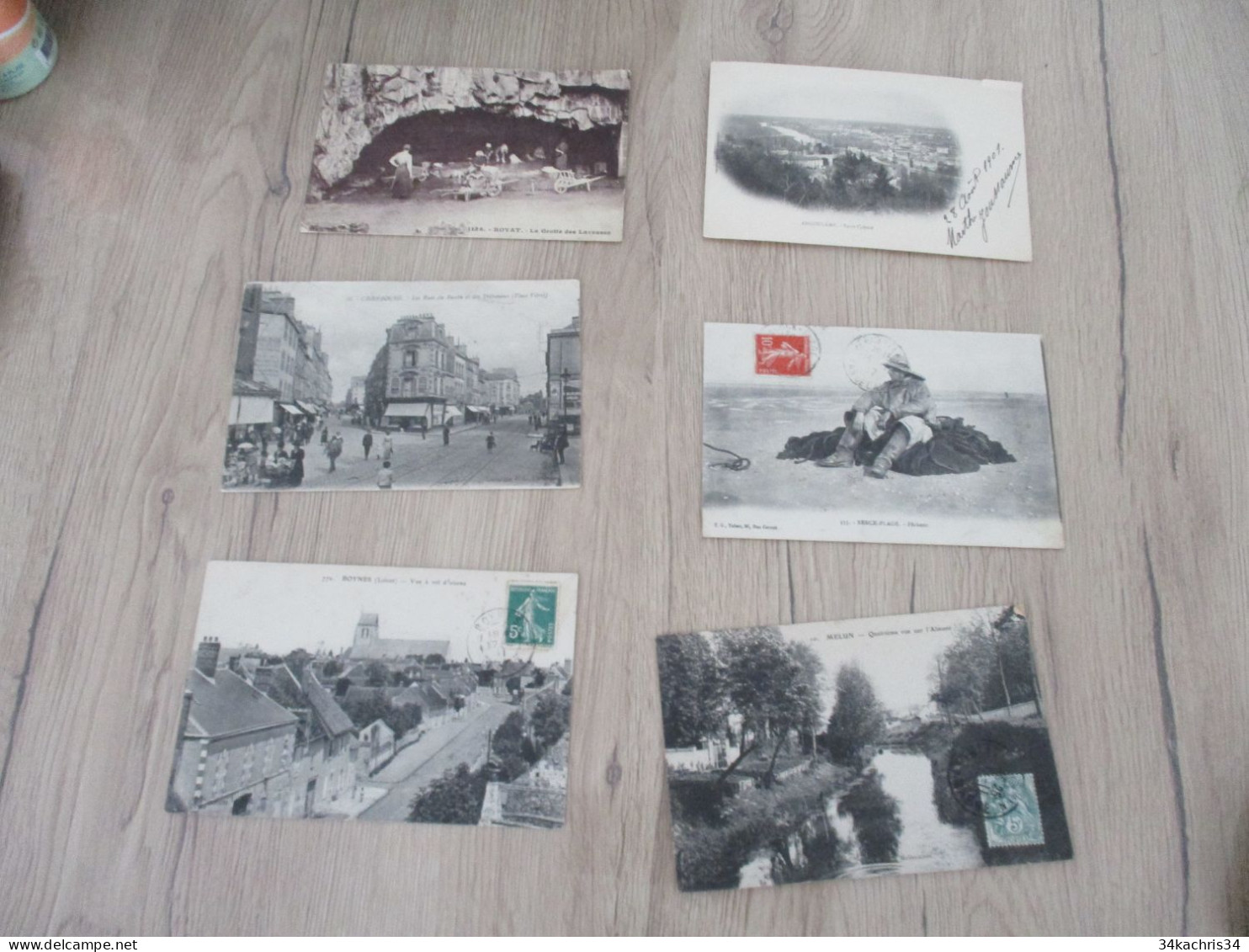 N°3 Déstockage Collection énorme CPA Cartes Postales 100 CPA Différentes Petites Et Moyennes Cartes Pas De Drouille - 100 - 499 Postcards