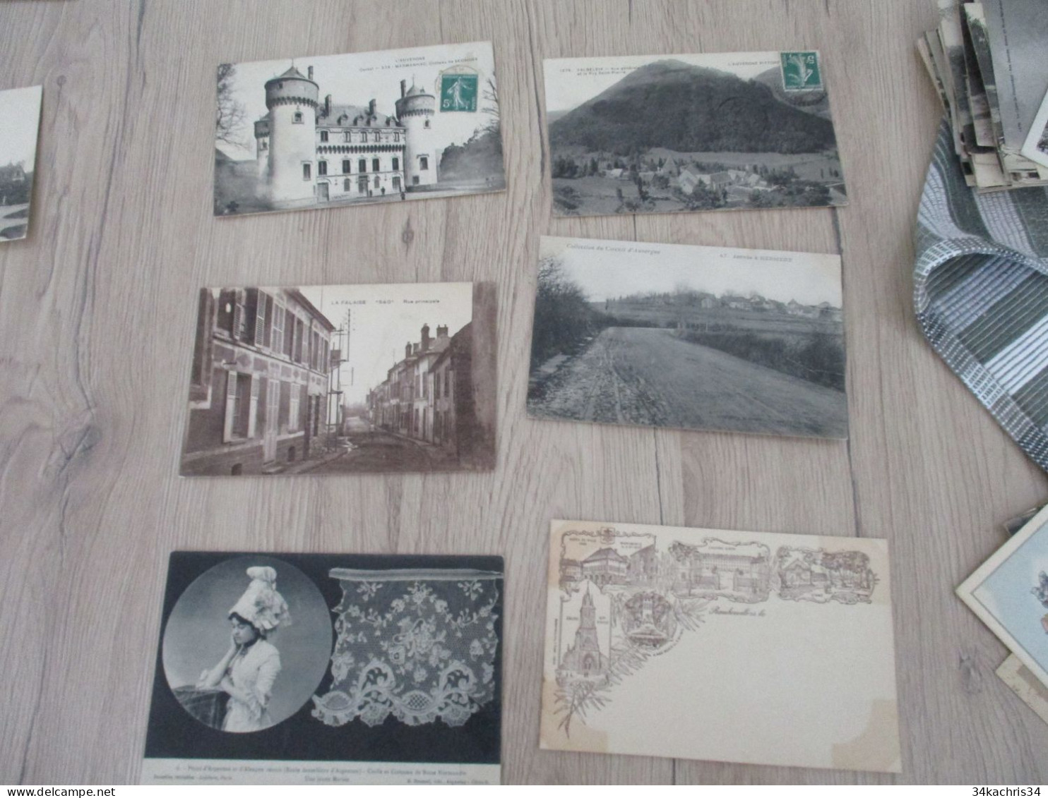 N°4 Déstockage Collection énorme CPA Cartes Postales 100 CPA Différentes Petites Et Moyennes Cartes Pas De Drouille - 100 - 499 Postcards