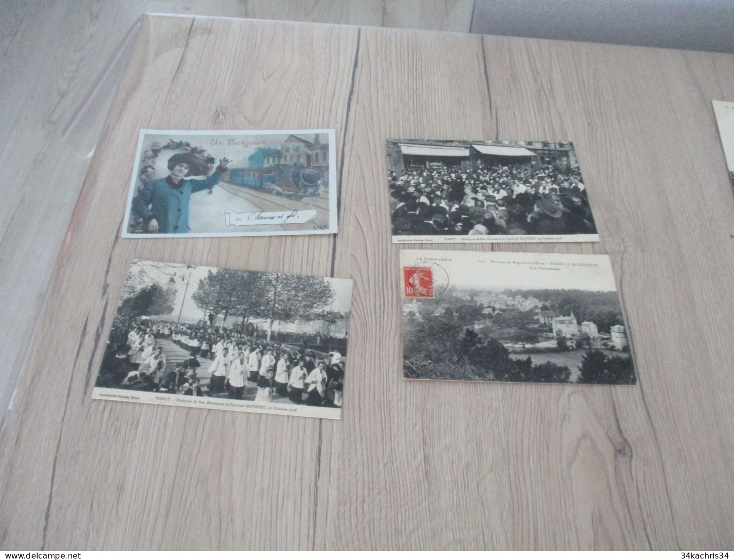 N°4 déstockage collection énorme CPA cartes postales 100 CPA différentes petites et moyennes cartes pas de drouille