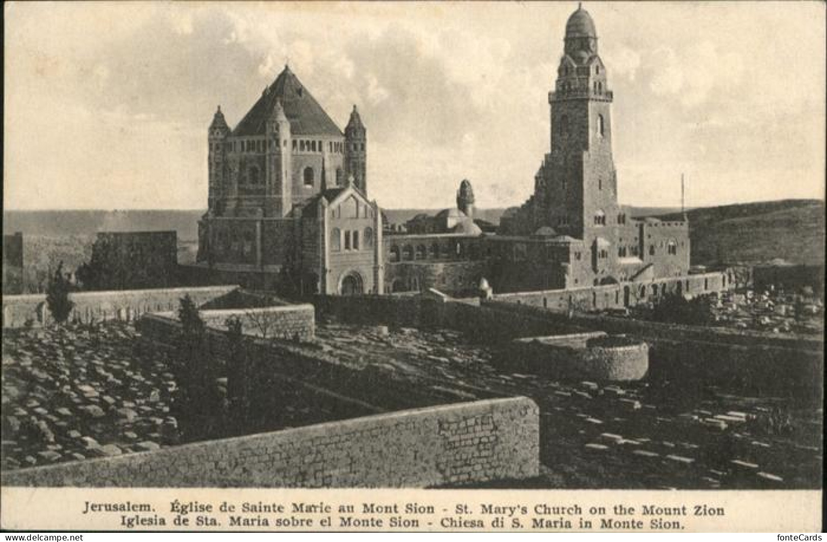 11034149 Jerusalem Yerushalayim Eglise Sainte Marie Mont Sion   - Israel