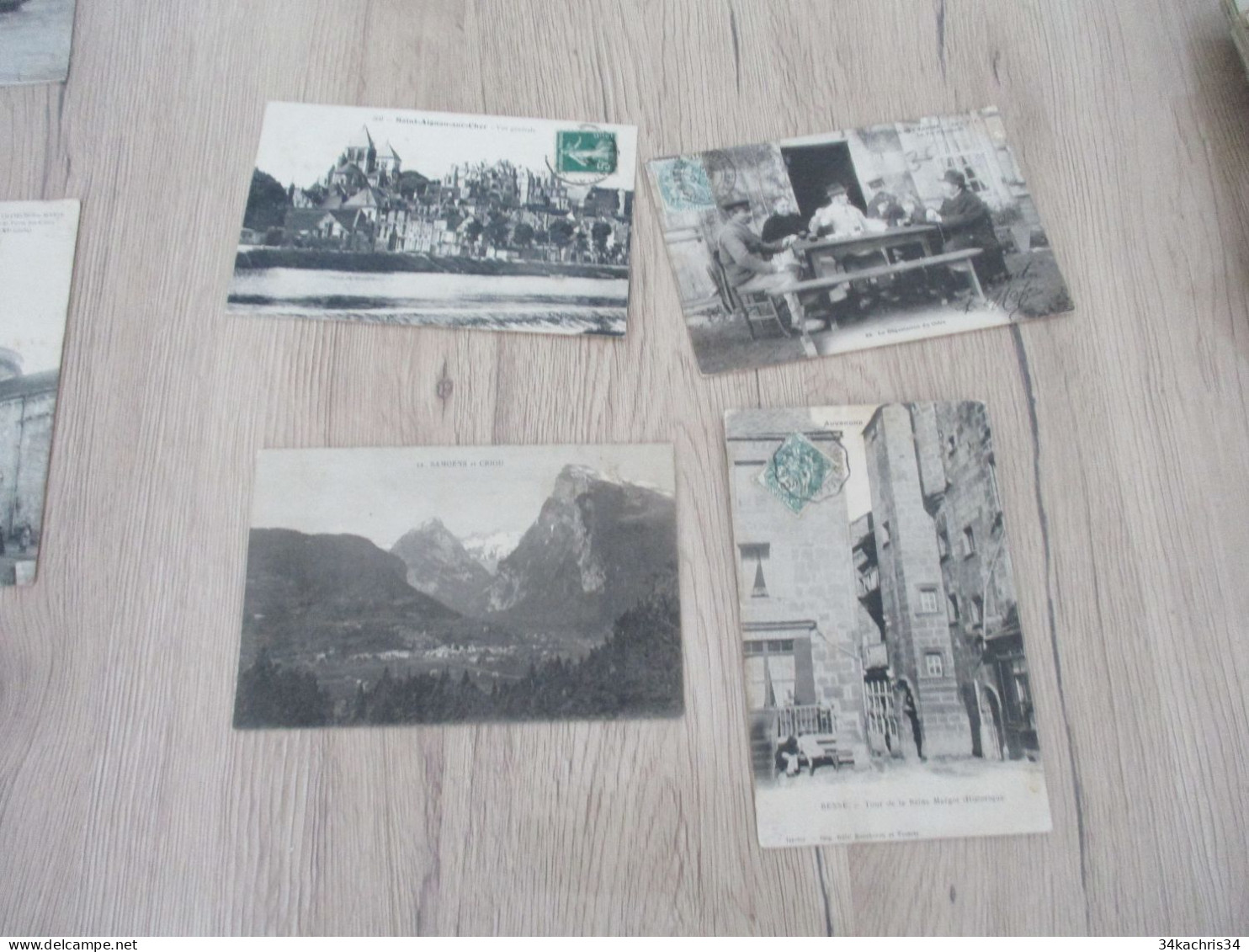 N°5 déstockage collection énorme CPA cartes postales 100 CPA différentes petites et moyennes cartes pas de drouille