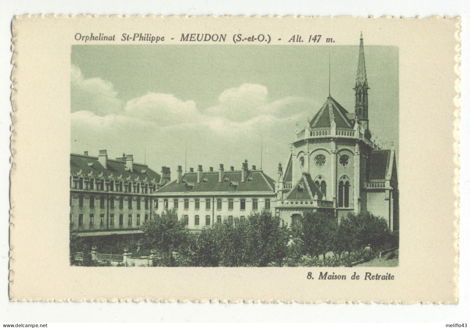 92/ CPA - Meudon - Orphelinat St Philippe - Maison De Retraite - Meudon