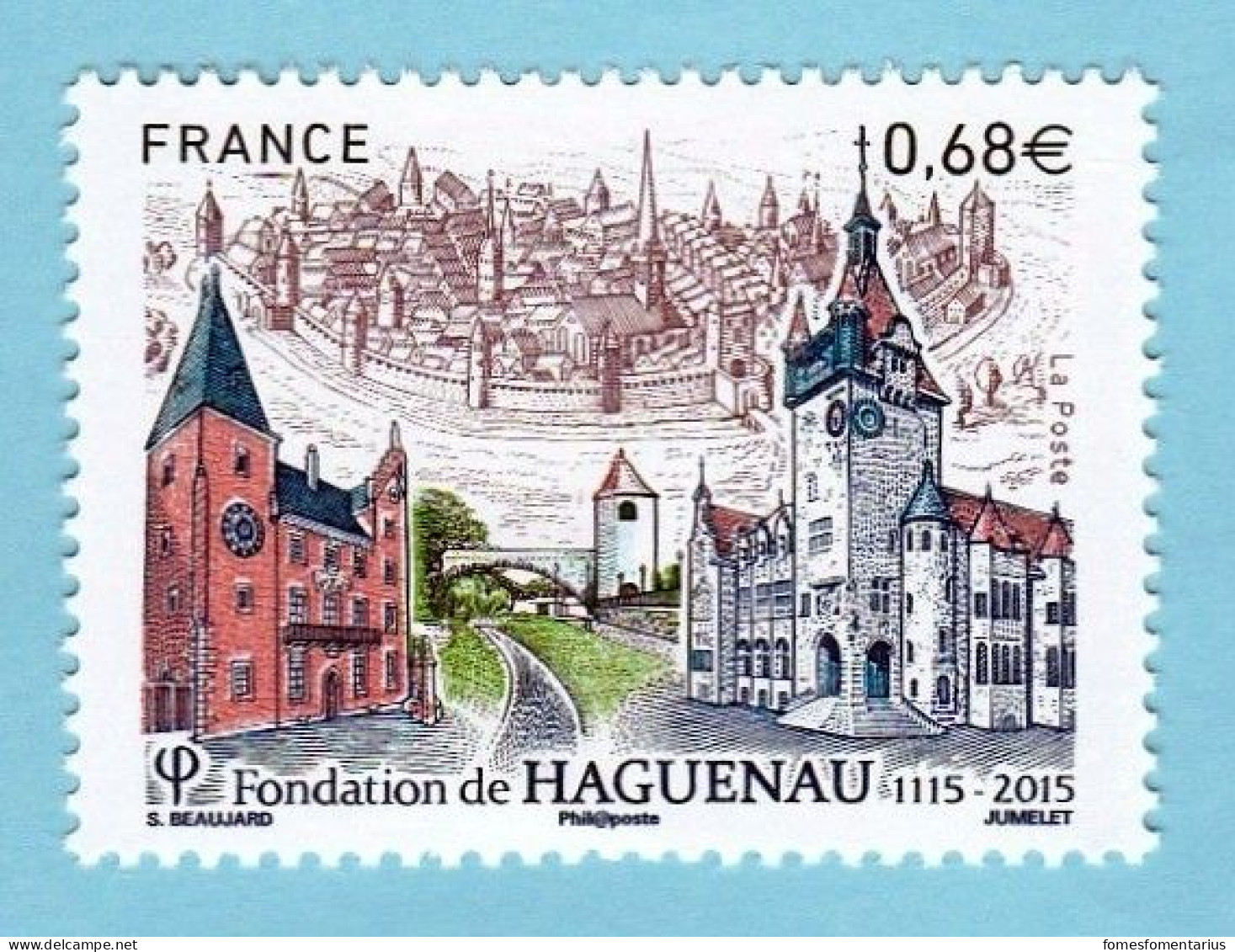N° 4969  Neuf ** TTB  Haguenau Tirage 1 000 020 Exemplaires - Unused Stamps