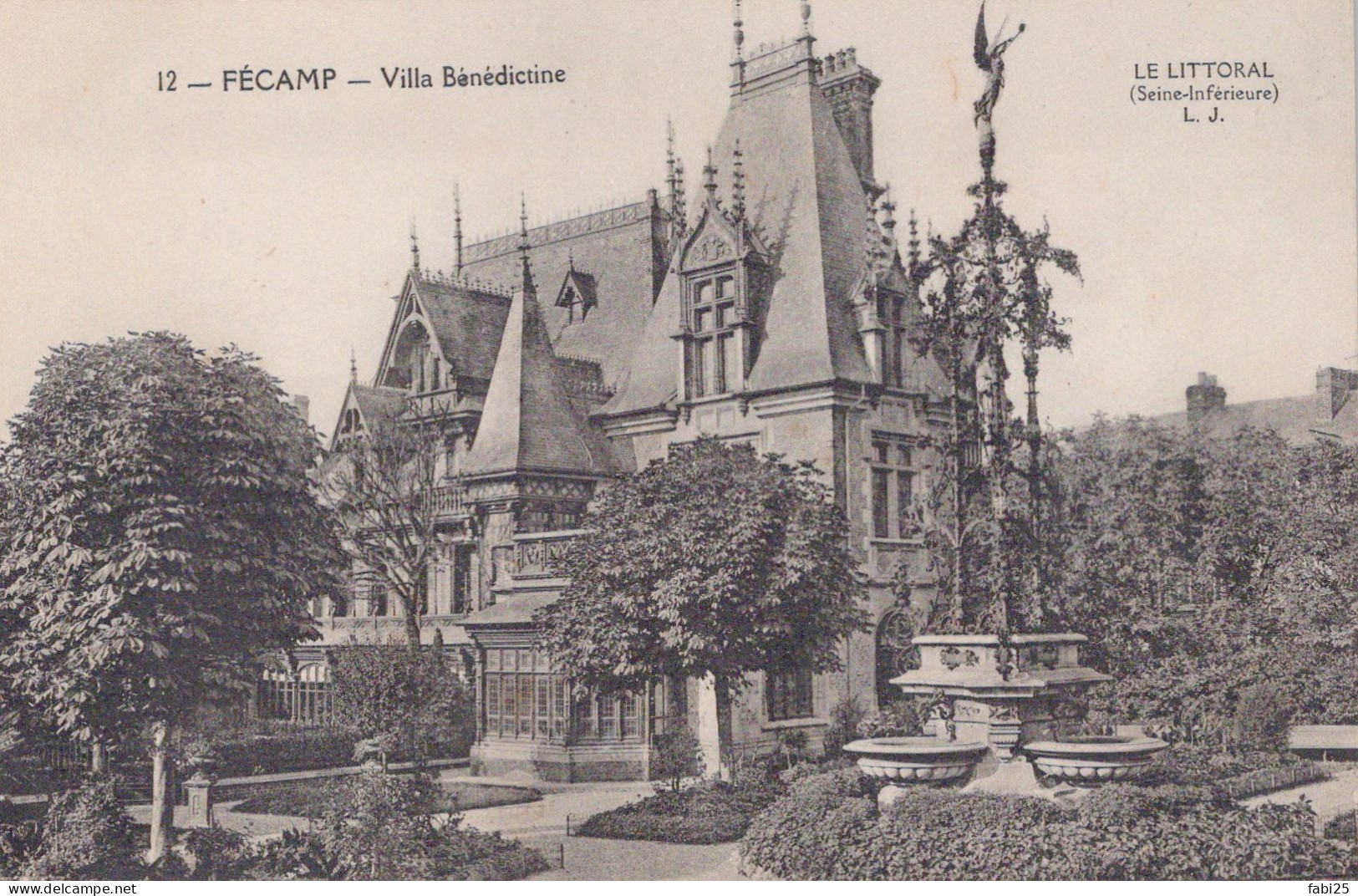 FECAMP  VILLA BENEDICTINE - Fécamp