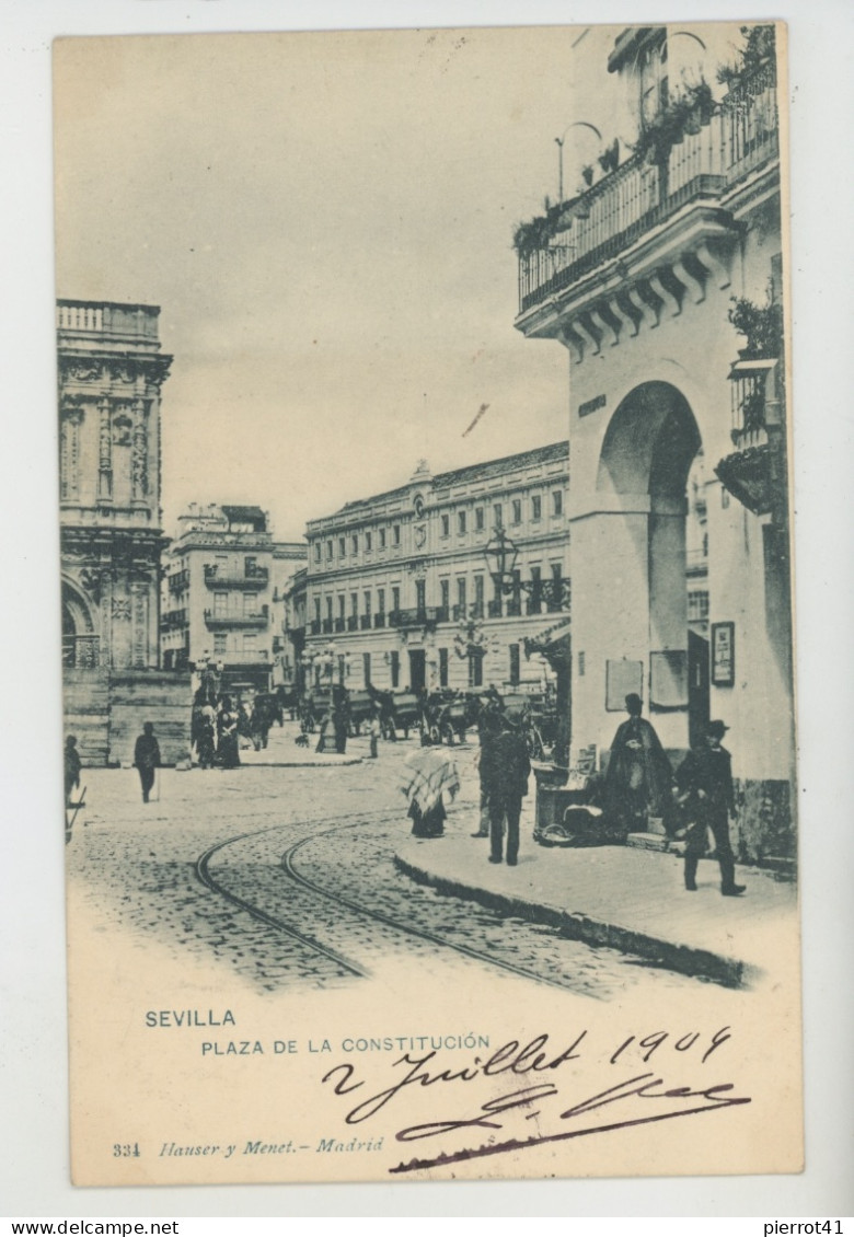 ESPAGNE - SEVILLA - Plaza De La Constitucion - Sevilla