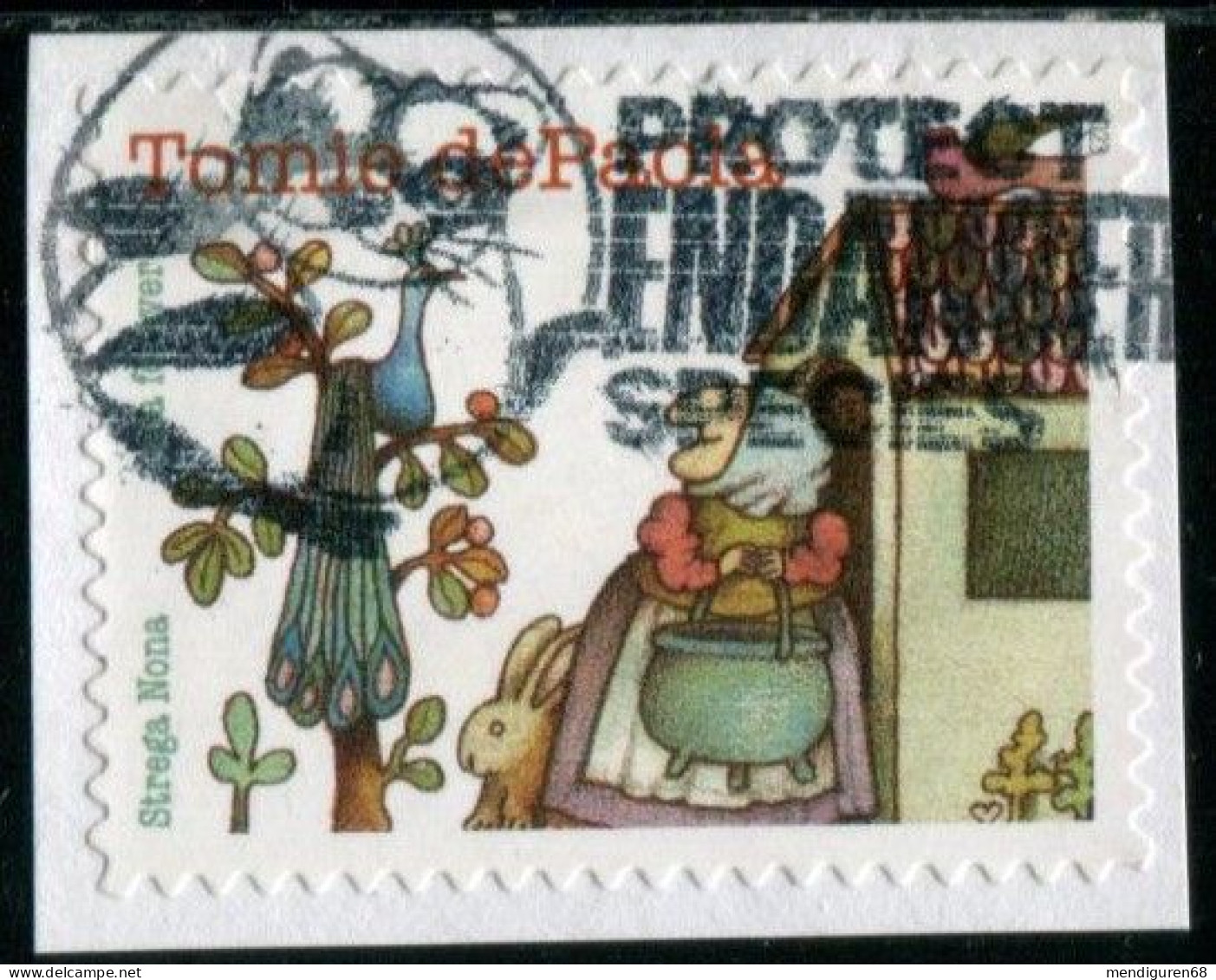 VEREINIGTE STAATEN ETATS UNIS USA 2023 TOMIE DEPAOLA SA, USED ON PAPER SN 5797 - Used Stamps