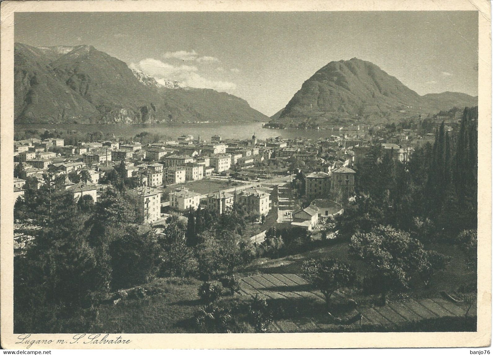SUISSE - TESSIN - Lugano M. S. Salvatore - Lugano