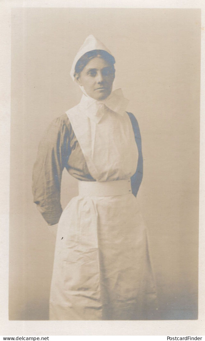 London WW1 Hospital Nurse Antique Mint Postcard - Croce Rossa