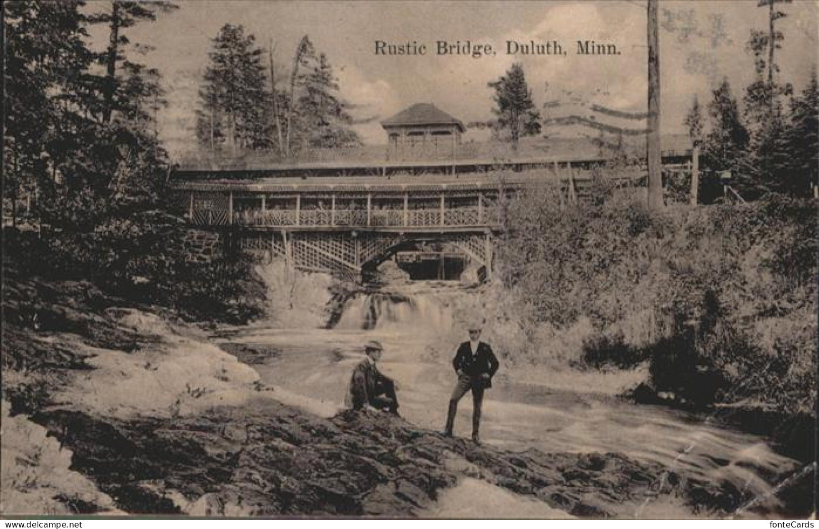 11032071 Duluth_Minnesota Rustic Bridge  - Autres & Non Classés