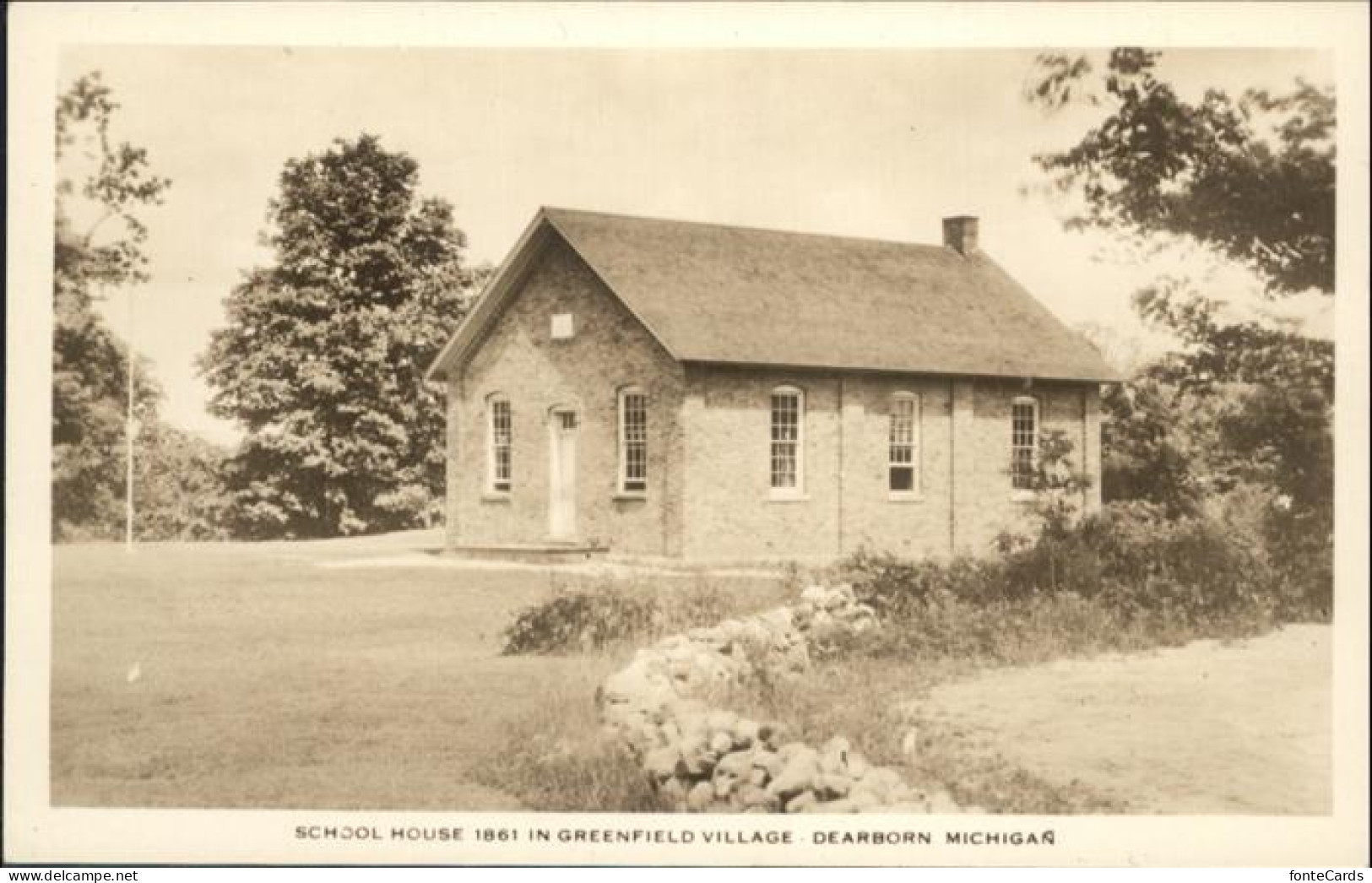 11032017 Dearborn_Michigan School House Greenfield Village  - Autres & Non Classés