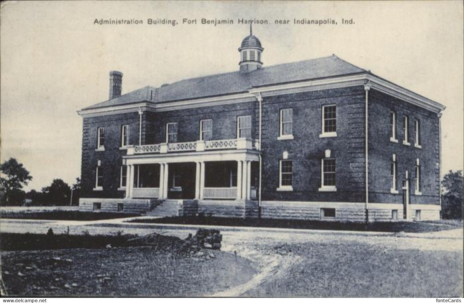 11031992 Indianapolis Fort Benjamin Harrison Administration Building  - Autres & Non Classés