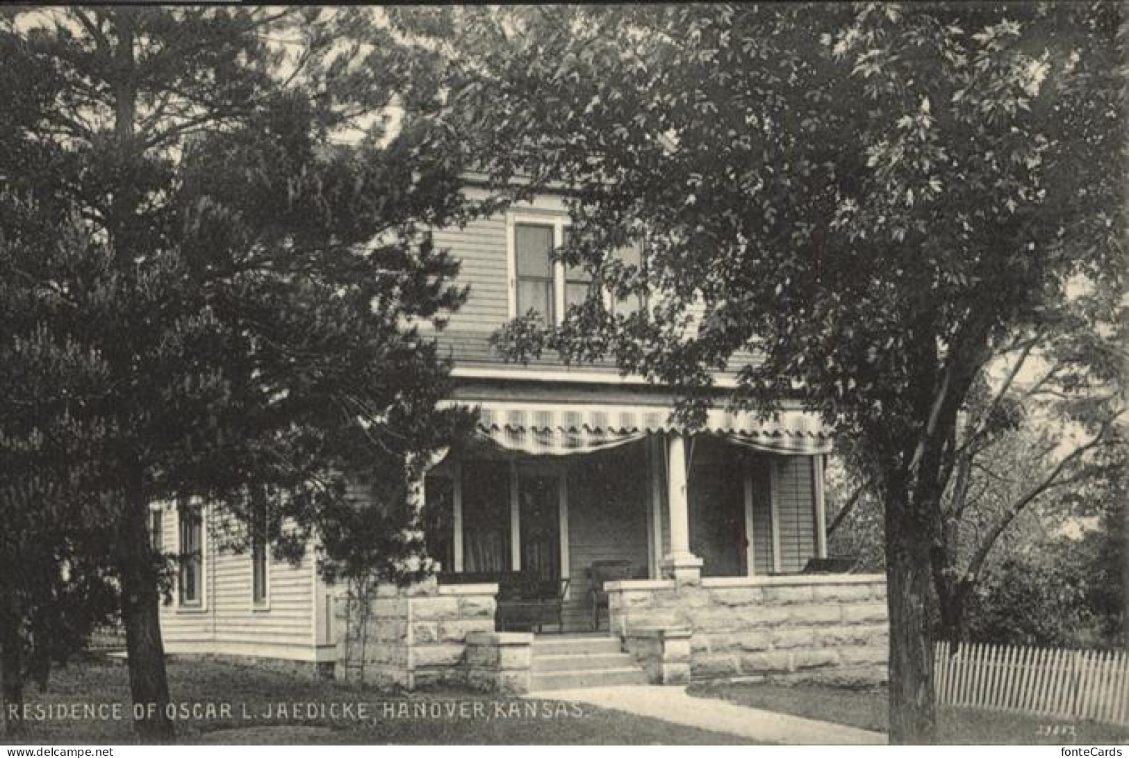 11031991 Hanover_Kansas Residence Oscar Jaedicke  - Other & Unclassified