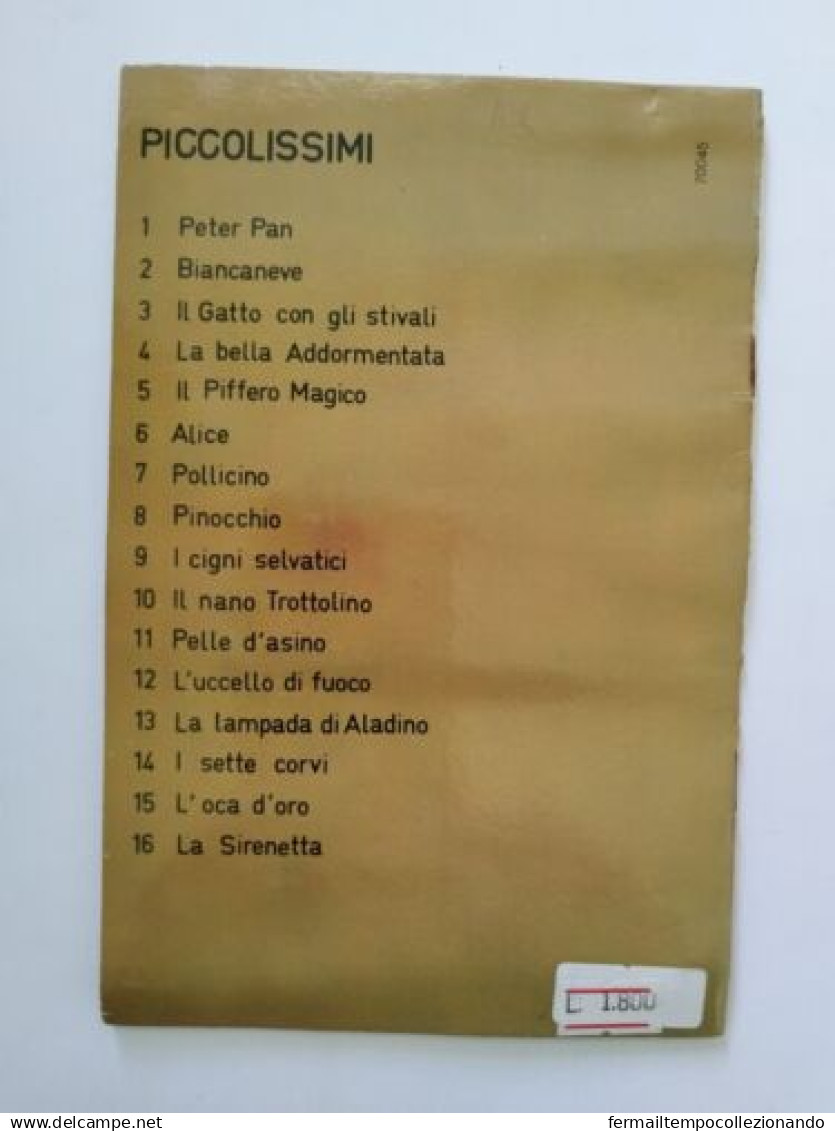 Bo6  Libro Fiaba Vintage I Cigni Selvatici Edizioni Arcobaleno Milano Pieghe - Other & Unclassified