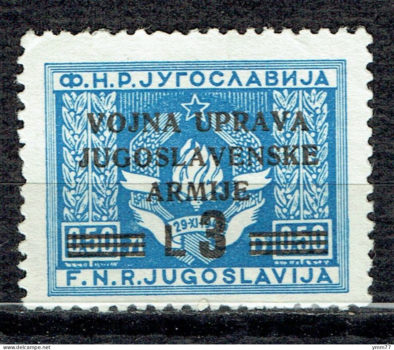 Timbre De Yougoslavie Surchargé - Yugoslavian Occ.: Istria