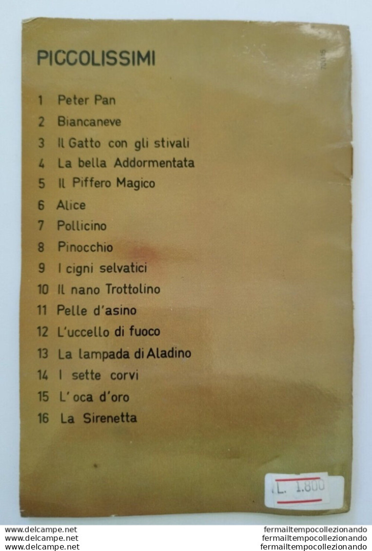 Bo28 Libro Fiaba Vintage I Cigni Selvatici Edizioni Arcobaleno Milano Pieghe - Other & Unclassified