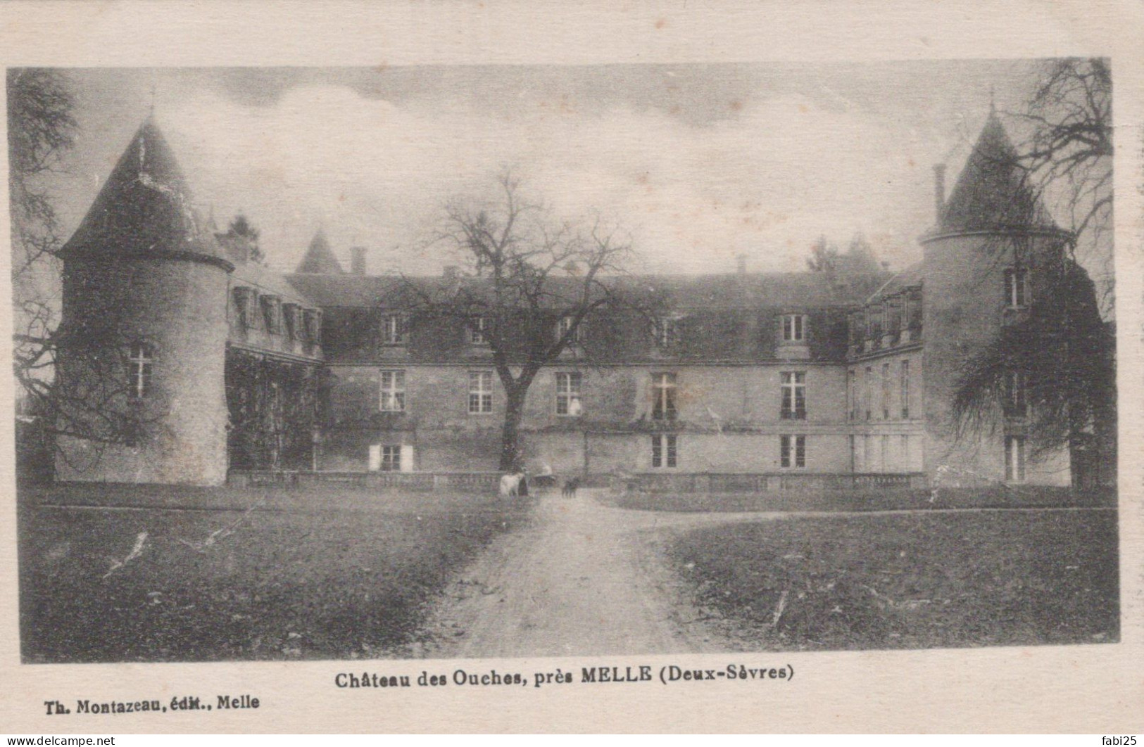 CHATEAU DES OUCHES PRES MELLE - Melle