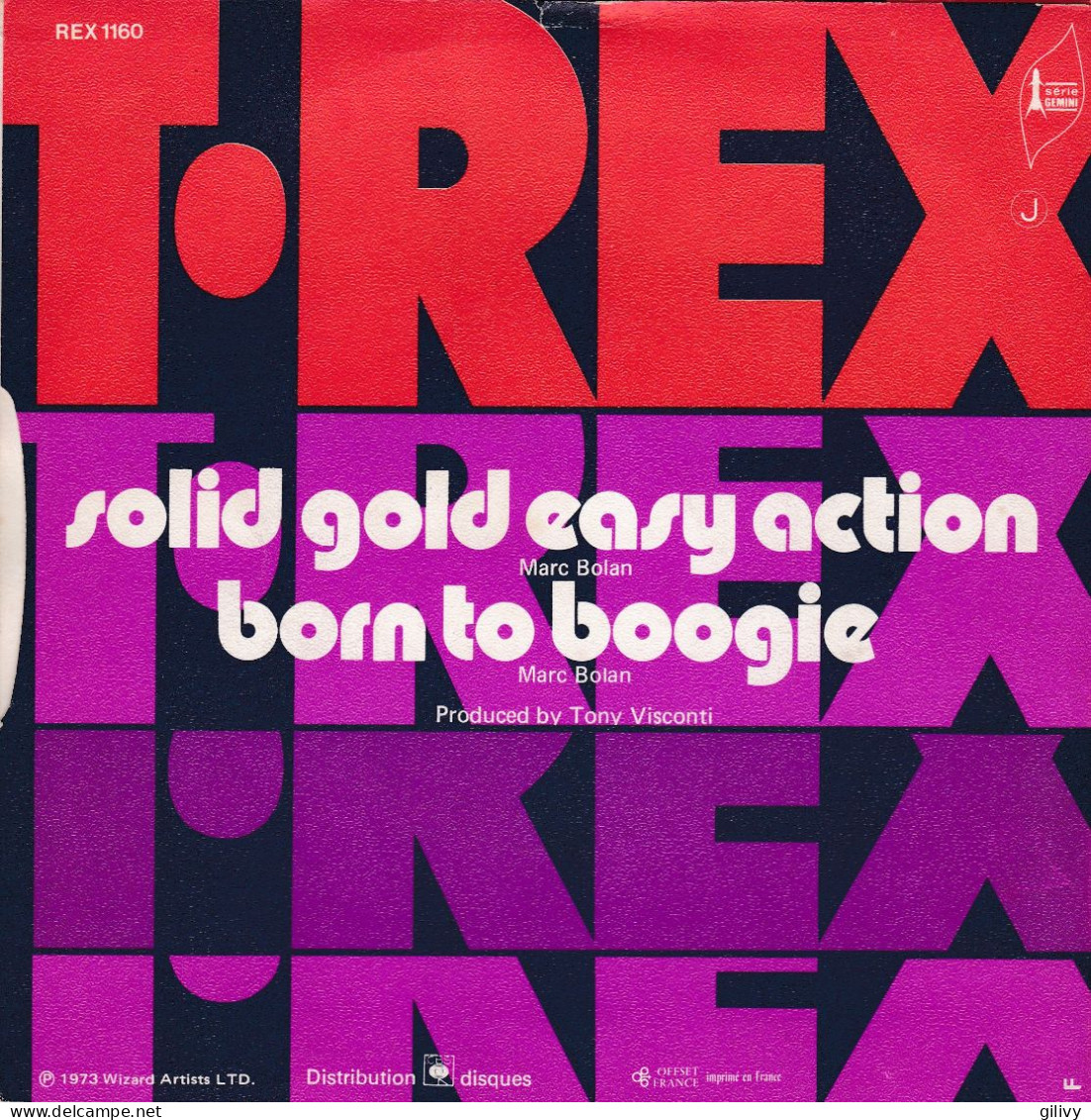T. REX : " Solid Gold Easy Action " - Rock