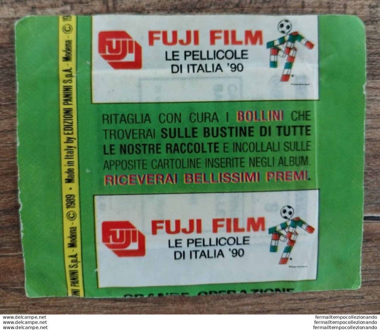 Bh4 Bustina Nuova Sigillata Figurine Sticker Calciatori Panini 19881989 Lire 200 - Autres & Non Classés
