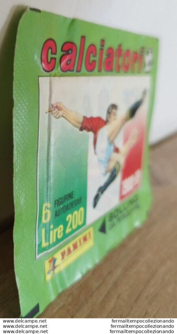 Bh4 Bustina Nuova Sigillata Figurine Sticker Calciatori Panini 19881989 Lire 200 - Autres & Non Classés