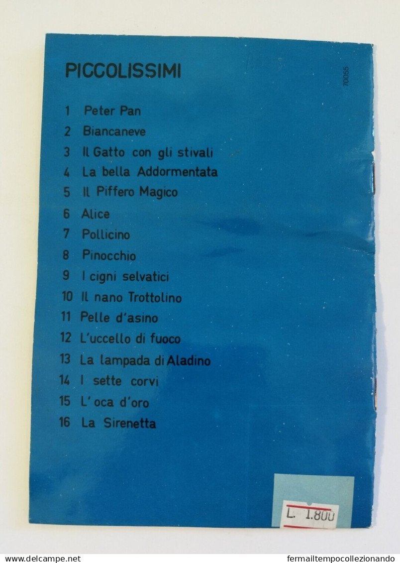 Bo25  Libro Fiaba Vintage Pelle D'asino Edizioni Arcobaleno Milano Pieghe - Other & Unclassified